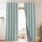 NICETOWN Full Blackout Linen Curtains by NICETOWN