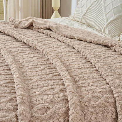 Brown Throw Blanket - Image 3