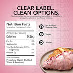 Dolce Flav Natural Pink Food Coloring – 2 oz Plant-Based Color from Beetroot with Graduated Dropper | Water-Soluble Liquid Dye for Baking, Frostings & Drinks | Kosher | Made in USA