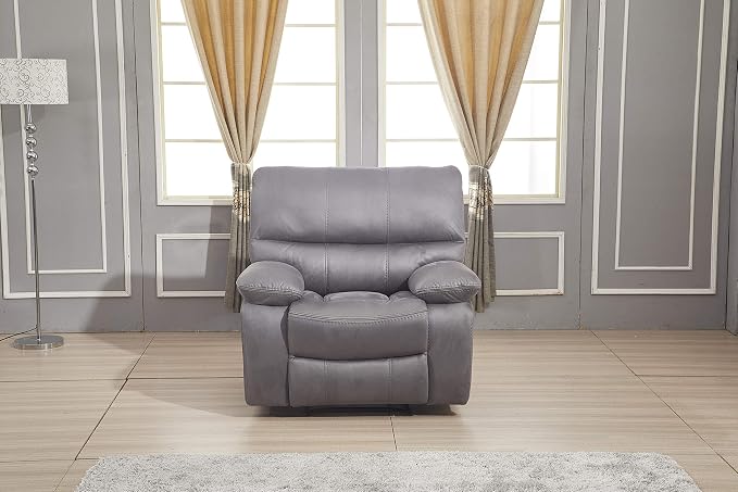 Betsy Furniture Microfiber Reclining Sofa Couch Set Living Room Set 8007 - Image 3