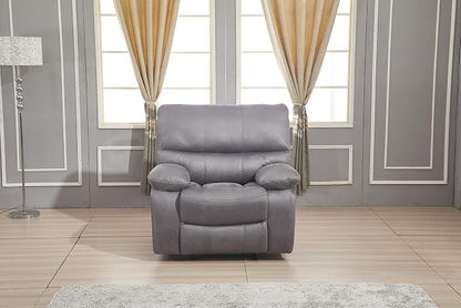 Betsy Furniture Microfiber Reclining Sofa Couch Set Living Room Set 8007 - Image 3