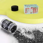 Black Edible Glitter - 5g Food Grade Cake Decorating Shimmering Glitter, Edible Sprinkle Luster Dust for Drinks, Chocolates, Fondant, Strawberries, Cupcakes, Candy, Cookie - Vegan