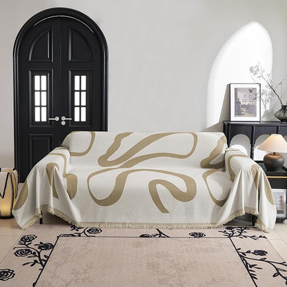 MYSKY HOME Boho Couch Cover Super Soft Couch Covers - Image 2