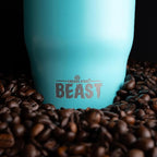 Beast 10 oz Tumbler Stainless Steel Vacuum Insulated Coffee Ice Cup Double Wall Travel Flask (Aquamarine Blue)