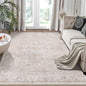 6x9 Area Rugs for Living Room Bedroom Dining Room Washable Beige White | Soft by Aelenmu