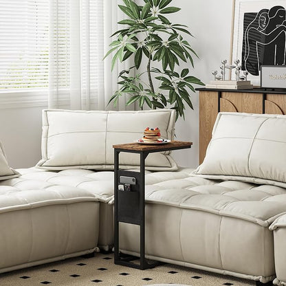 TUTOTAK C Shaped End Table, Side Table - Image 8