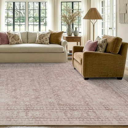 6x9 Ft Large Area Rugs for Living Room, Soft Non-Slip Machine Washable Rug - Image 3