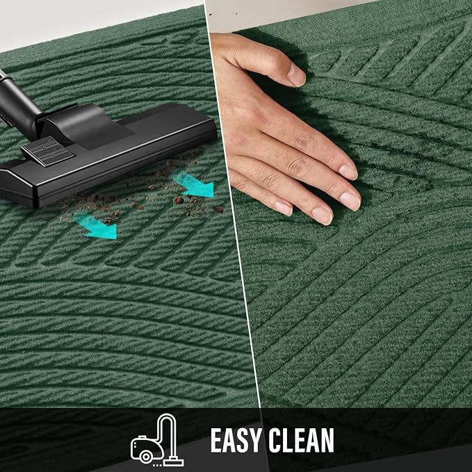 Sturdy Front Door Mat, Absorbent Muddy Dirt Resist Welcome Door Mats Outdoor - Image 6