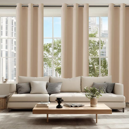 Blackout Curtains for Bedroom, 42 x 84 Inches Long, 2 Panels | Thermal - Image 6