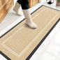 OLANLY Front Door Mat Outside 47x17, All-Season Heavy-Duty Rubber Doormat | by OLANLY