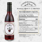 Liquid Alchemist Raspberry Syrup for Drinks - Real Ingredients Make the Perfect Summer Cocktail or Margarita Mix - Our Raspberry Cocktail Syrup is Non-GMO & Vegan (12 oz)