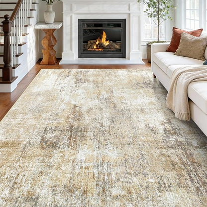 RELEANY Washable 7'x9' Abstract Area Rug - Image 9