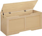 HOOBRO Storage Bench, 43.3" Toy Box, Rattan-Like Storage Chest, Sturdy Entryway by HOOBRO