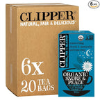 Clipper Tea Snore and Peace Chamomile & Lavender Herbal Tea – Caffeine Free, USDA Organic, Great Hot or Iced – Comfortingly Floral, Natural, Fair & Delicious – 120 Tea Bags