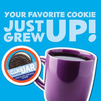 Cookie Jar Sandwich Cookie Coffee Pods, 40 Single-Serve Pods, Compatible with Keurig K Cup Brewers, Convenient Brewing, Smooth Aroma