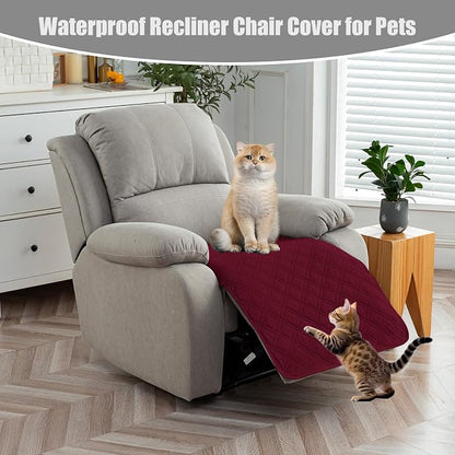 Genina Waterproof Recliner Chair Covers, Recliner Cover - Image 7