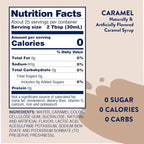 Jordan's Skinny Syrups Salted Caramel, Sugar Free Flavoring Syrup, 25.4 Ounce Bottle (Pack of 2)