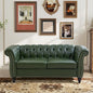 LEVNARY Chesterfield Loveseat, 2 Seater Tufted Couch by LEVNARY