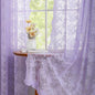 YJ YANJUN Vintage Lace Curtains 72 Inches Long-Victorian Floral Pattern by YJYANJUN