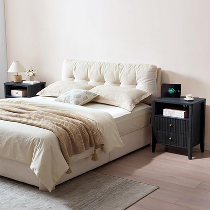 Set of 2 Fluted Nightstands - Image 7