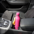 BJPKPK Insulated Water Bottles, 18 oz Stainless Steel Metal Water Bottle with Strap, BPA Free Leak Proof Thermos, Mugs, Flasks, Reusable Water Bottle for Sports & Travel, Pink