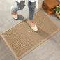 Sturdy Front Door Mat, Absorbent Muddy Dirt Resist Welcome Door Mats Outdoor by HIYARD