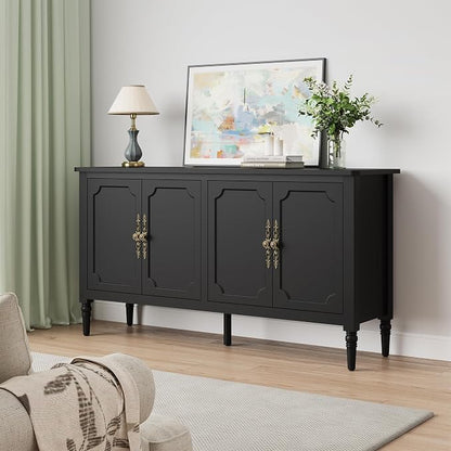 FansaFurn Console Table, Wood Buffet Sideboard, Media Credenza - Image 9