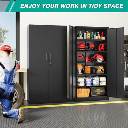 SISESOL Metal Storage Cabinet - Image 4