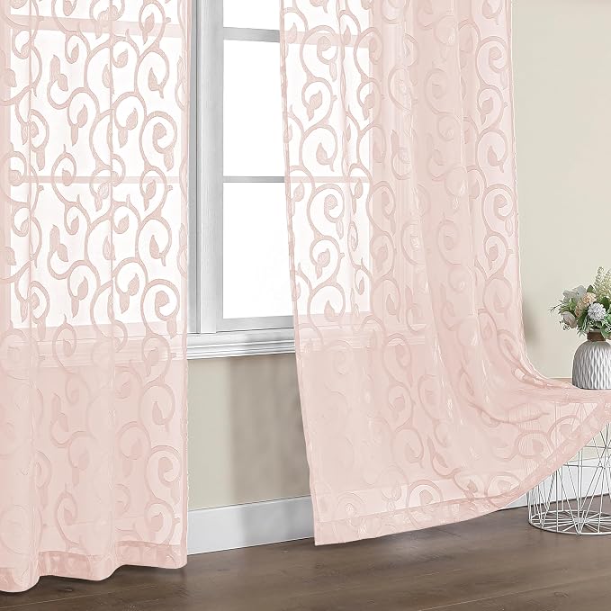 Furman Sheer Curtains 84 inches Long - Image 3