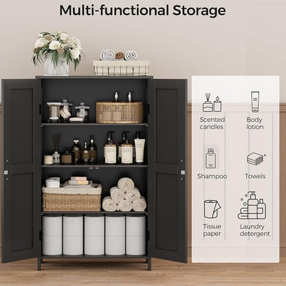 Homleke Farmhouse Bathroom Cabinet - Image 4