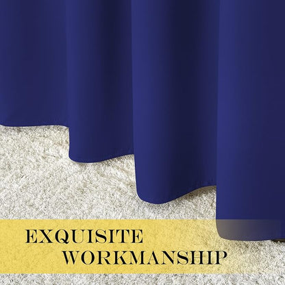 NICETOWN Navy Blue Blackout Curtains - Image 5