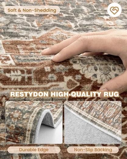 Kitchen Runner Rug Non Slip Washable Rugs 2.5x10, Carpet Runner - Image 7