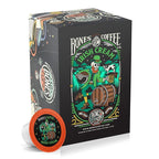 Bones Coffee Company Flavored Coffee Bones Cups Irish Cream Flavored Pods | 12ct Single-Serve Coffee Pods Compatible with Keurig 1.0 & 2.0 Keurig Coffee Maker