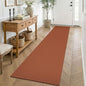 KOZYFLY Orange Runners for Hallway 2x8, Washable Runner Rug, Woven Non Slip by KOZYFLY