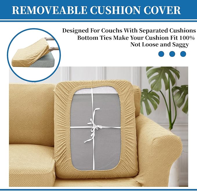XINEAGE 2026 New 4 Pieces Couch Covers - Image 6