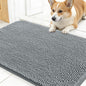 OLANLY Dog Door Mat for Muddy Paws 24x16, Super Absorbent Chenille Mud Mat | by OLANLY