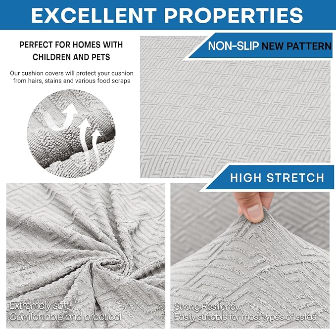 XINEAGE 2026 New 4 Pieces Couch Covers - Image 5