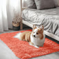OLANLY 2x3 Machine Washable Small Bedside Rug, Soft Fluffy Shaggy Entryway by OLANLY