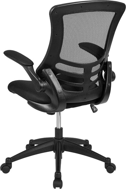 Flash Furniture Set of 4 Mid-Back Swivel Ergonomic Task Office Chairs - Image 6