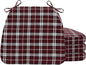 AAAAAcessories D-Shaped Chair Cushions, Machine-Washable Cover by AAAAAcessories