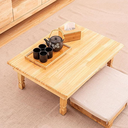 Korean Solid Wood Folding Table by Unknown