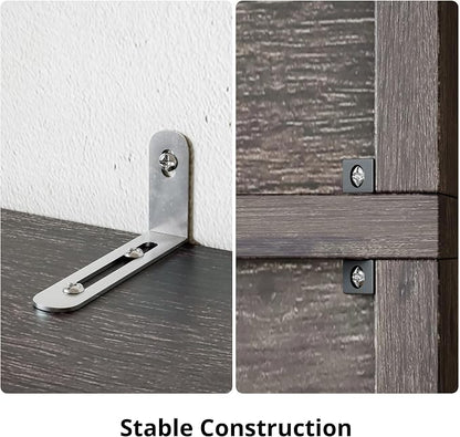 IRONCK Book Shelf, Tall Bookshelf - Image 7