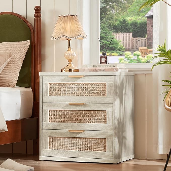 LEYAOYAO Rattan Night Stand - Image 2