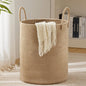 Jute Rope Laundry Hamper Basket by YOUDENOVA, 58L Tall Laundry Basket, Baby by YOUDENOVA