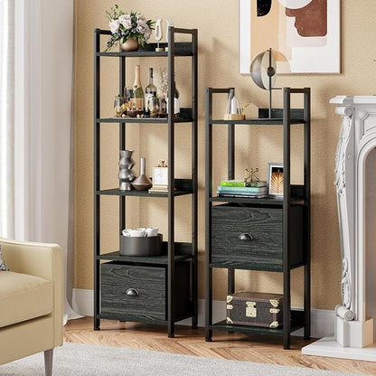 Furologee 4 Tier Bookshelf - Image 2
