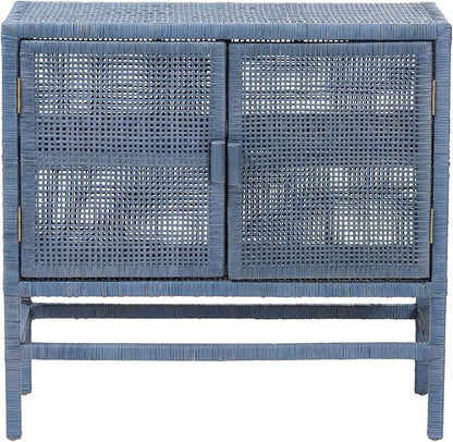 Bali & pari Vivan Natural Rattan Storage Cabinet - Image 4