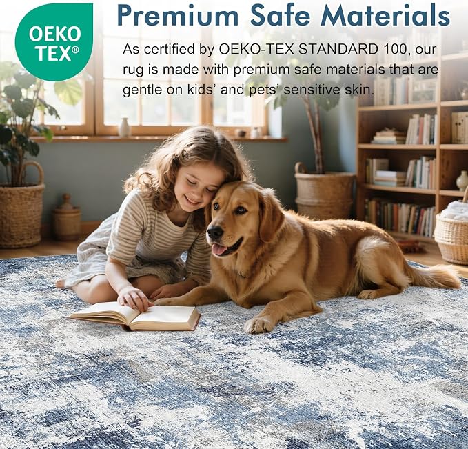 9x12 Ft Extra Large Washable Area Rugs - Image 5