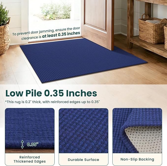 KOZYFLY 3x16 Runners Rugs for Hallway, Extra Long Washable Runner Rug, Non Slip - Image 4