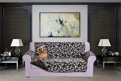 Elegant Comfort Quilted Furniture Protectors Solid and Printed Design by ELEGANTCOMFORT