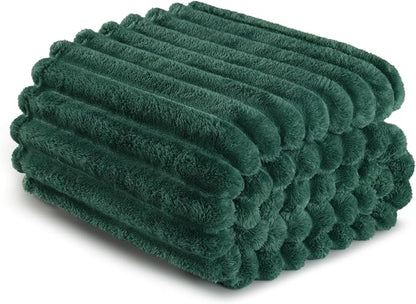 Exclusivo Mezcla Striped King Size Fleece Blanket - Image 8
